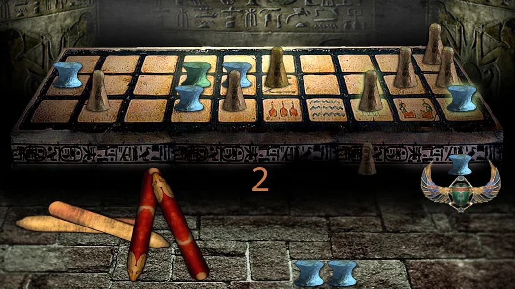 Egyptian Senet (Ancient Egypt)  [МОД Много монет] Screenshot 5