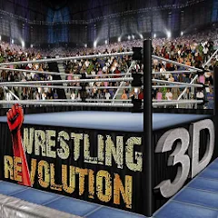 Скачать взломанную Wrestling Revolution 3D (Реслинг Революшн 3Д)  [МОД Menu] - последняя версия apk на Андроид