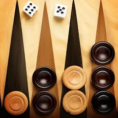 Скачать взломанную Backgammon Live - Online Games (Бэкгаммон Лайв)  [МОД Все открыто] - полная версия apk на Андроид