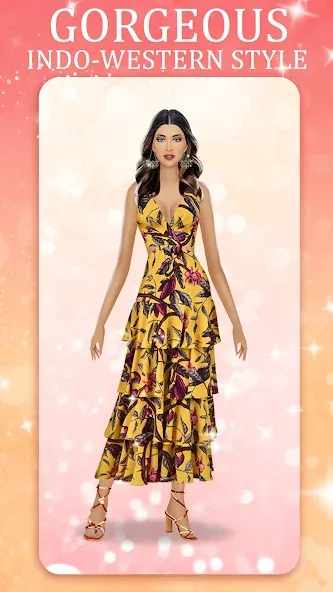 Indian Fashion Dressup Stylist  [МОД Unlimited Money] Screenshot 2