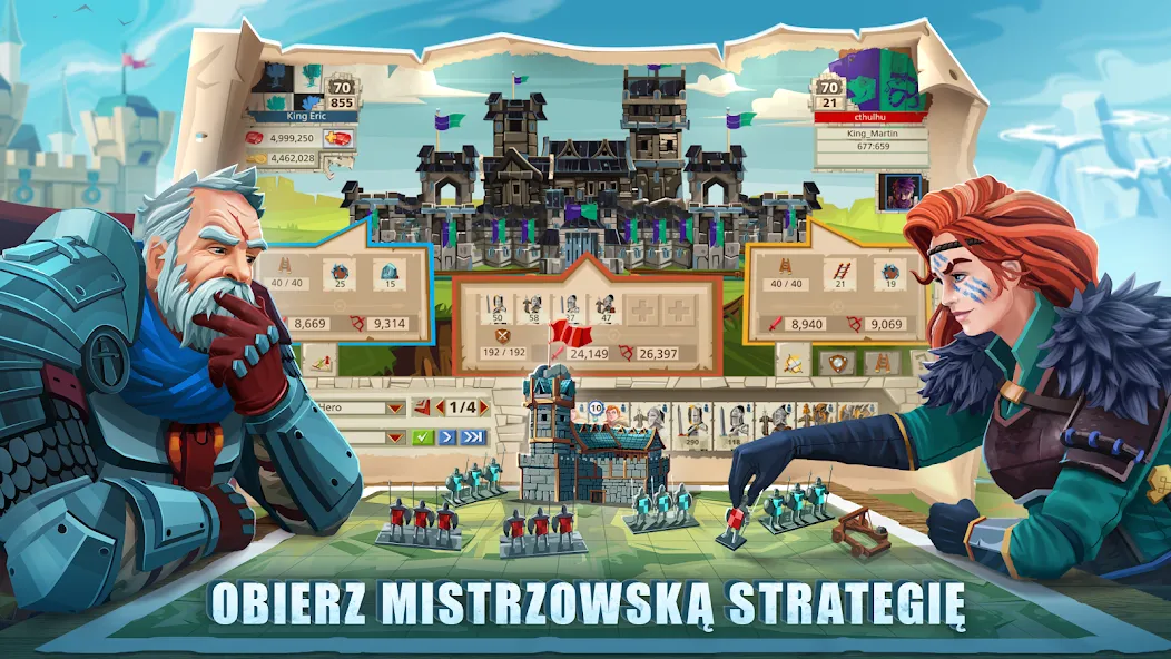 Empire: Four Kingdoms (PL) (Импайр)  [МОД Unlimited Money] Screenshot 2