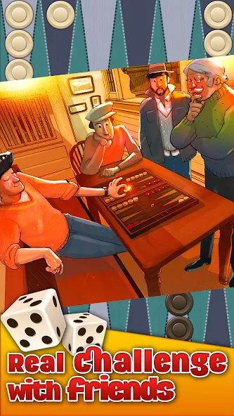 Backgammon Arena (Бэкгаммон Арена)  [МОД Меню] Screenshot 2