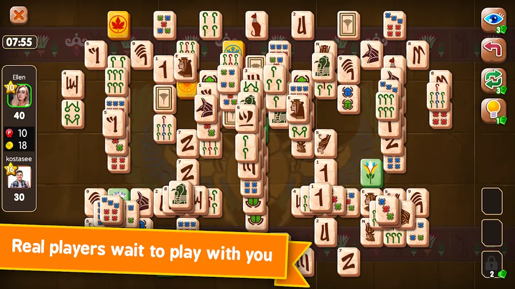 Mahjong Duels (Маджонг Дуэли)  [МОД Меню] Screenshot 3