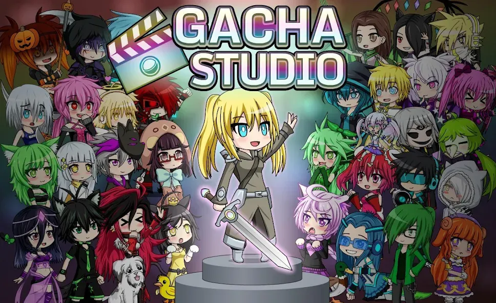 Gacha Studio (Anime Dress Up) (Гача Студио)  [МОД Бесконечные монеты] Screenshot 1