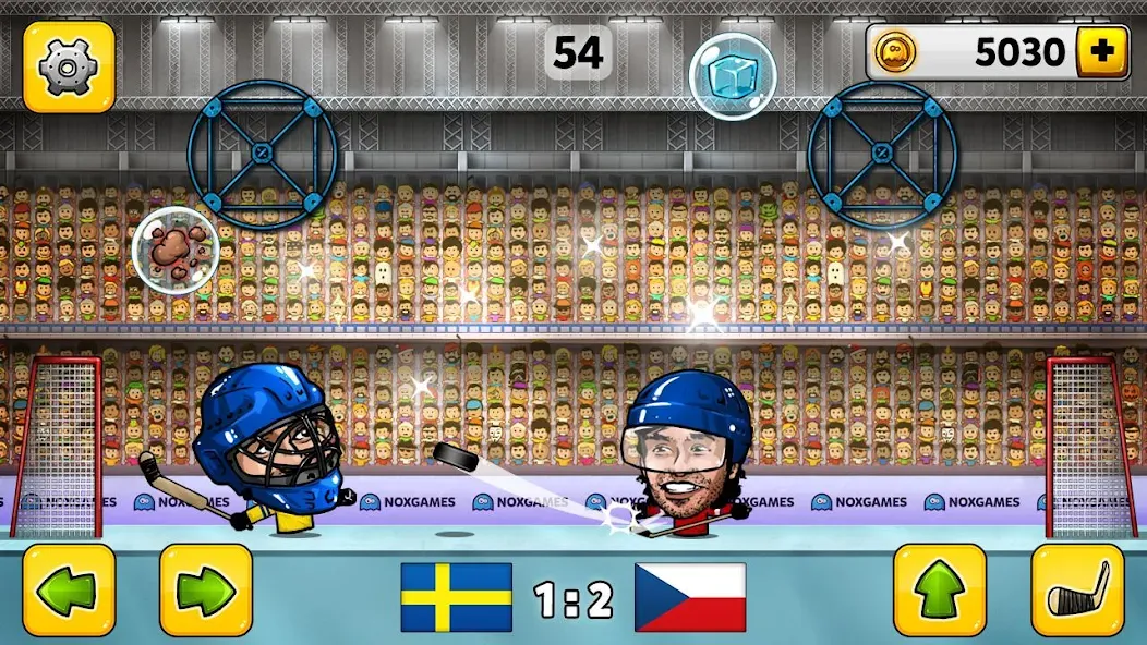 Puppet Hockey: Pond Head  [МОД Menu] Screenshot 1