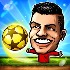 Скачать взломанную Puppet Soccer: Champs League (Паппет Соккер)  [МОД Mega Pack] - стабильная версия apk на Андроид