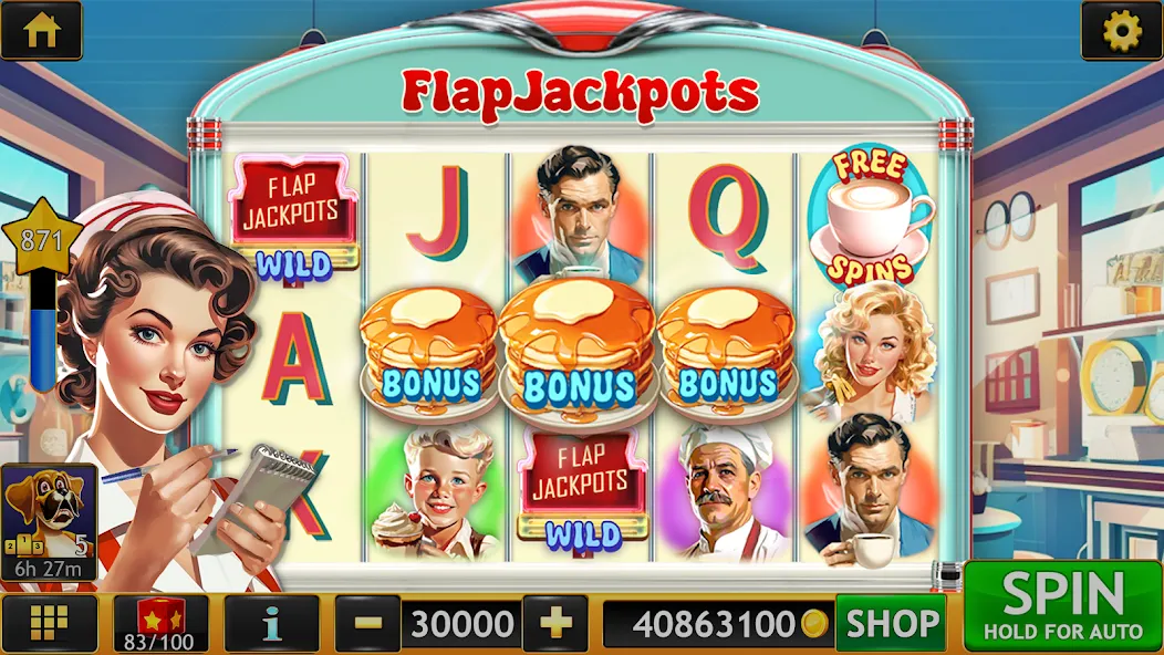 Vegas Slots Galaxy (Вегас Слотс Гэлэкси)  [МОД Unlimited Money] Screenshot 3