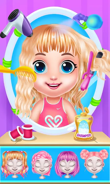 Baby Girl Caring Pinky Style (Беби Грл Керинг Пинки Стайл)  [МОД Mega Pack] Screenshot 2