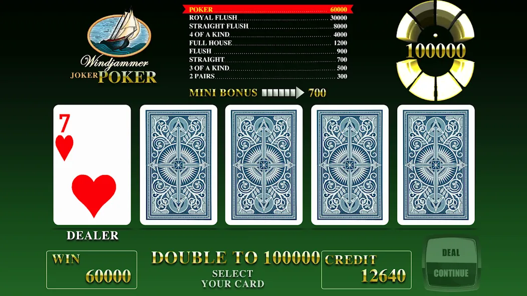 Windjammer Poker (Уиндджаммер Покер)  [МОД Mega Pack] Screenshot 1