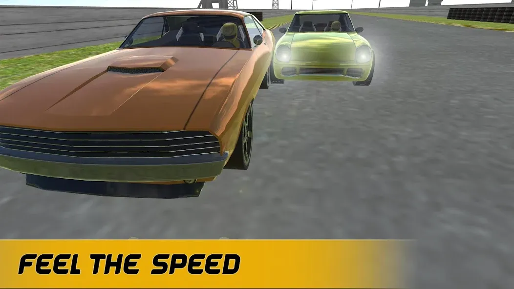 American Muscle Car Racing (Американская гоночная машина   )  [МОД Menu] Screenshot 4