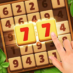 Скачать взлом Woodber - Classic Number Game (Вудбер)  [МОД Бесконечные деньги] - полная версия apk на Андроид