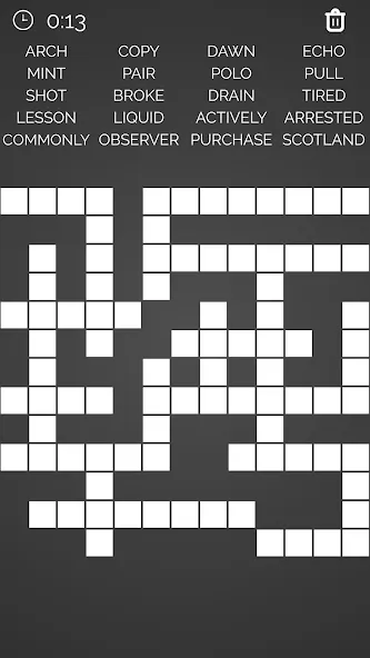 Crossword : Word Fill  [МОД Unlimited Money] Screenshot 3