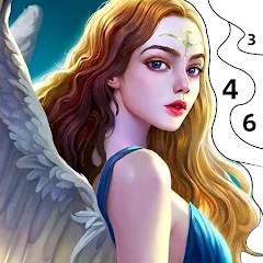 Взлом Angel & Devil Paint by Number  [МОД Бесконечные деньги] - полная версия apk на Андроид