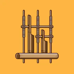 Взлом Angklung Instrument (Ангклунг инструмент)  [МОД Menu] - полная версия apk на Андроид