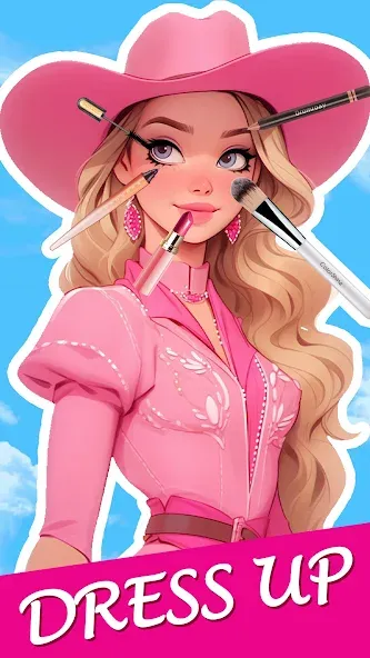Doll Makeover: dress up games (Долл Мейковер)  [МОД Menu] Screenshot 1