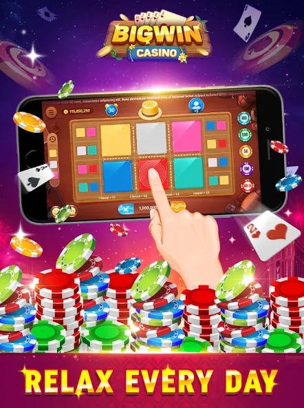 Bigwin - Slot Casino Online (Бигвин)  [МОД Бесконечные монеты] Screenshot 4