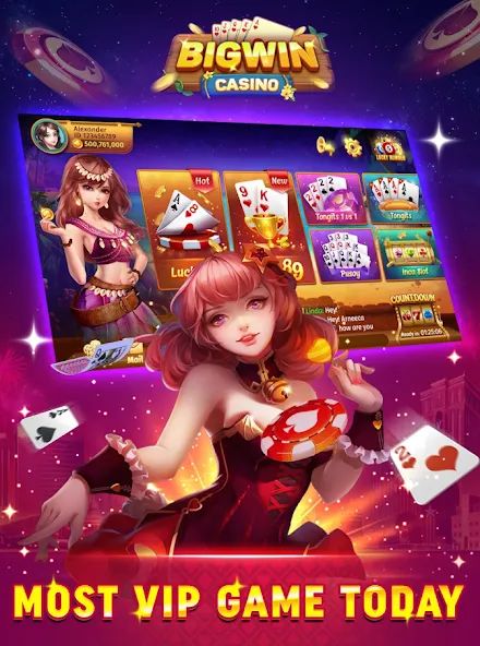 Bigwin - Slot Casino Online (Бигвин)  [МОД Бесконечные монеты] Screenshot 5