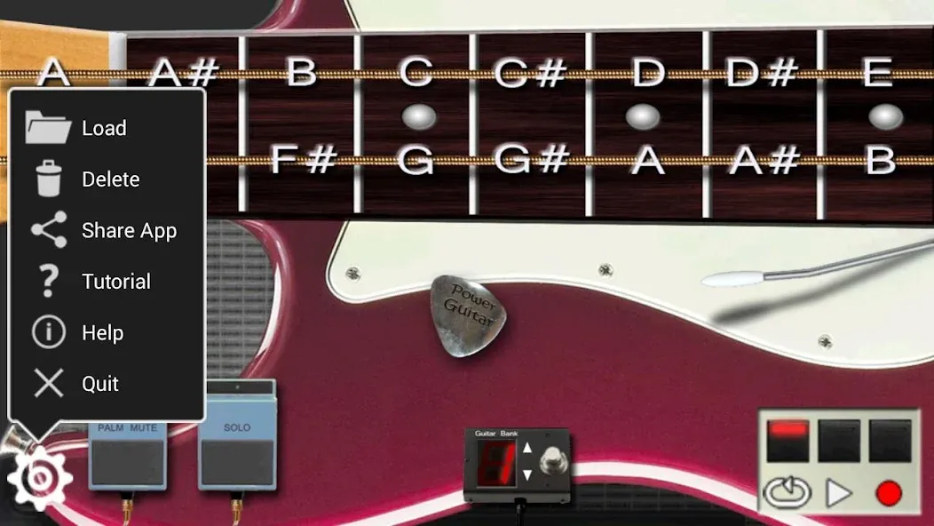 Power guitar HD  [МОД Бесконечные монеты] Screenshot 3