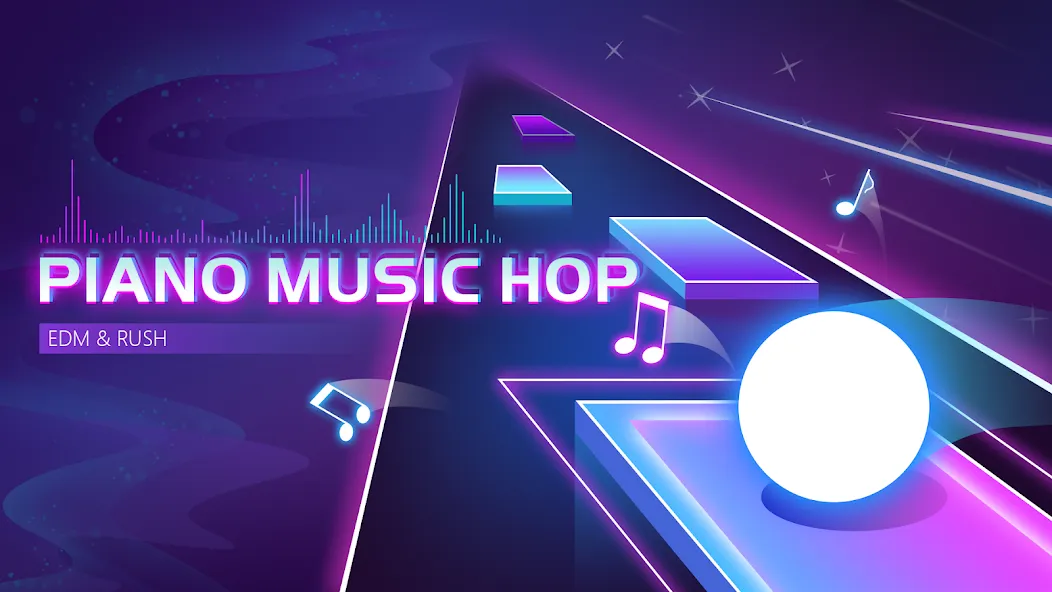 Piano Music Hop: EDM Rush! (Пиано музыка хоп)  [МОД Меню] Screenshot 1