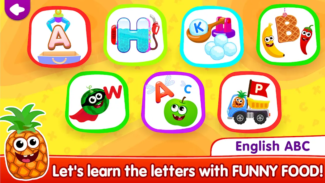 ABC kids! Alphabet learning!  [МОД Все открыто] Screenshot 1