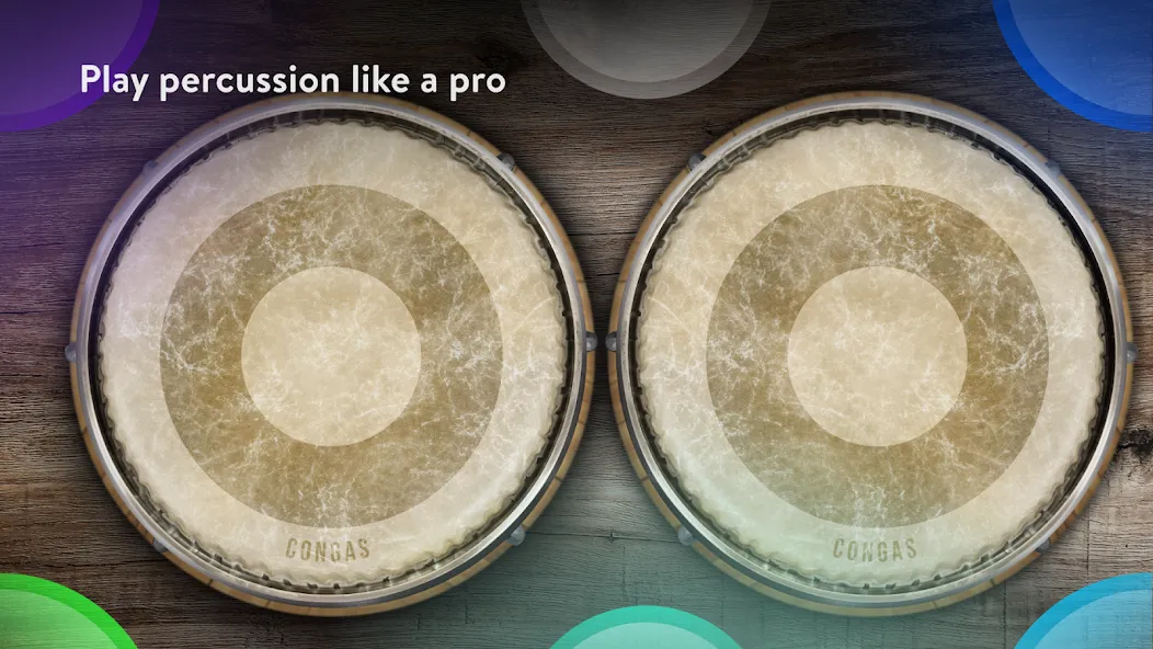 Congas & Bongos: percussion  [МОД Бесконечные монеты] Screenshot 1