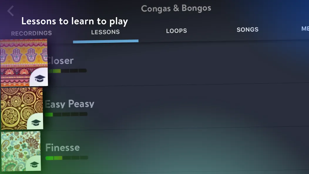 Congas & Bongos: percussion  [МОД Бесконечные монеты] Screenshot 4