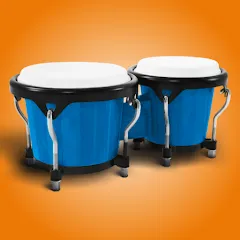 Скачать взломанную Congas & Bongos: percussion  [МОД Бесконечные монеты] - последняя версия apk на Андроид