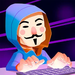 Взломанная Hacking Hero: Hacker Clicker (Хакинг герой)  [МОД Меню] - полная версия apk на Андроид