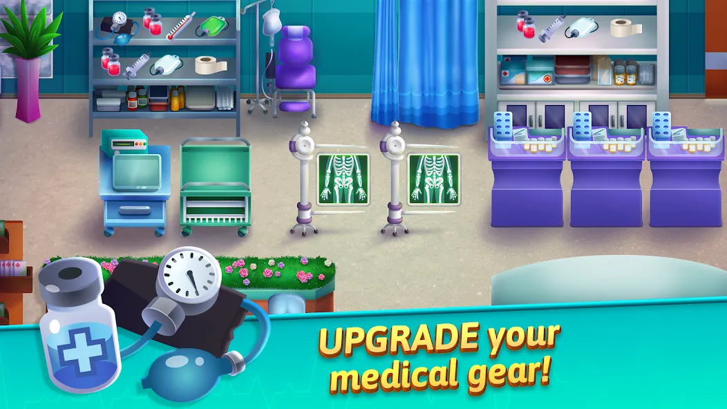 Medicine Dash: Hospital Game (Медицинский Дэш)  [МОД Mega Pack] Screenshot 3