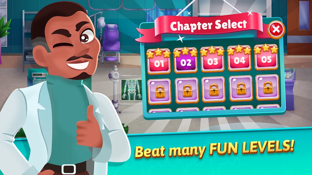 Medicine Dash: Hospital Game (Медицинский Дэш)  [МОД Mega Pack] Screenshot 4