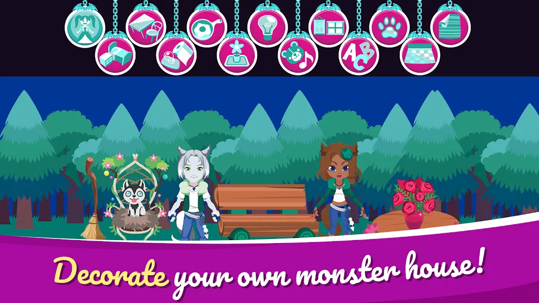 My Monster House: Doll Games (Май Монстер Хаус)  [МОД Unlocked] Screenshot 1