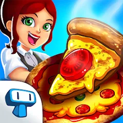 Взломанная My Pizza Shop: Management Game  [МОД Много монет] - стабильная версия apk на Андроид