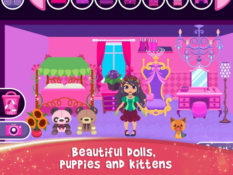 My Princess Castle: Doll Game (Мой Принцессин Замок)  [МОД Все открыто] Screenshot 4