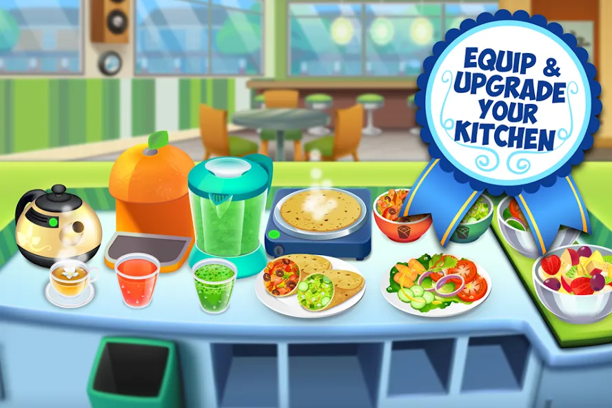 My Salad Bar: Veggie Food Game (Мой салатбар)  [МОД Все открыто] Screenshot 4