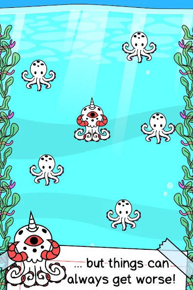 Octopus Evolution: Idle Game (Октопус Эволюция)  [МОД Unlimited Money] Screenshot 2