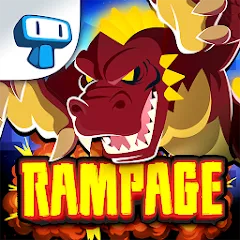 Скачать взломанную UFB Rampage: Monster Fight (УФБ Рэмпейдж)  [МОД Mega Pack] - стабильная версия apk на Андроид