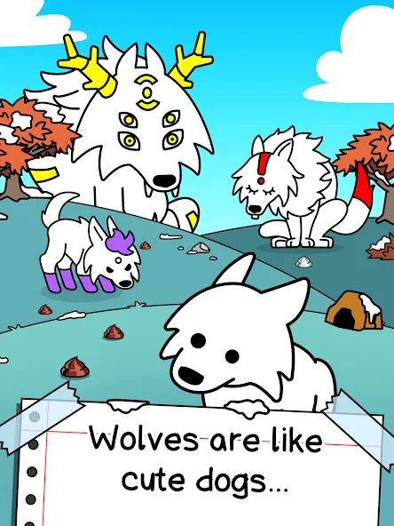 Wolf Evolution: Merge Wild Dog (Вульф Эволюшн)  [МОД Menu] Screenshot 5