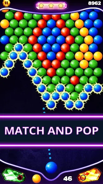 Bubble Shooter Classic (Бабл Шутер Классик)  [МОД Меню] Screenshot 4