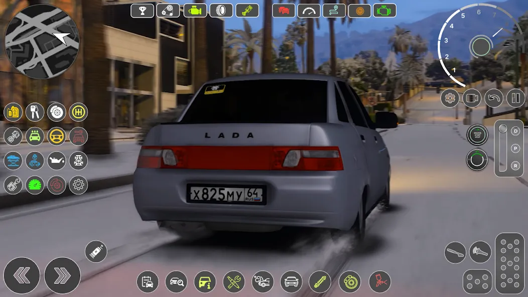 Lada 2110 Special Unit Race  [МОД Меню] Screenshot 3