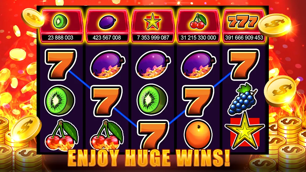 Slots 777 - Slot Machine Games  [МОД Mega Pack] Screenshot 2