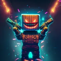 Скачать взломанную Nightclub Warfare: Roblominer (Найтклаб Варфер)  [МОД Бесконечные монеты] - последняя версия apk на Андроид