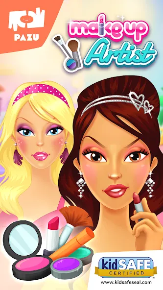 Makeup Girls - Games for kids  [МОД Все открыто] Screenshot 1