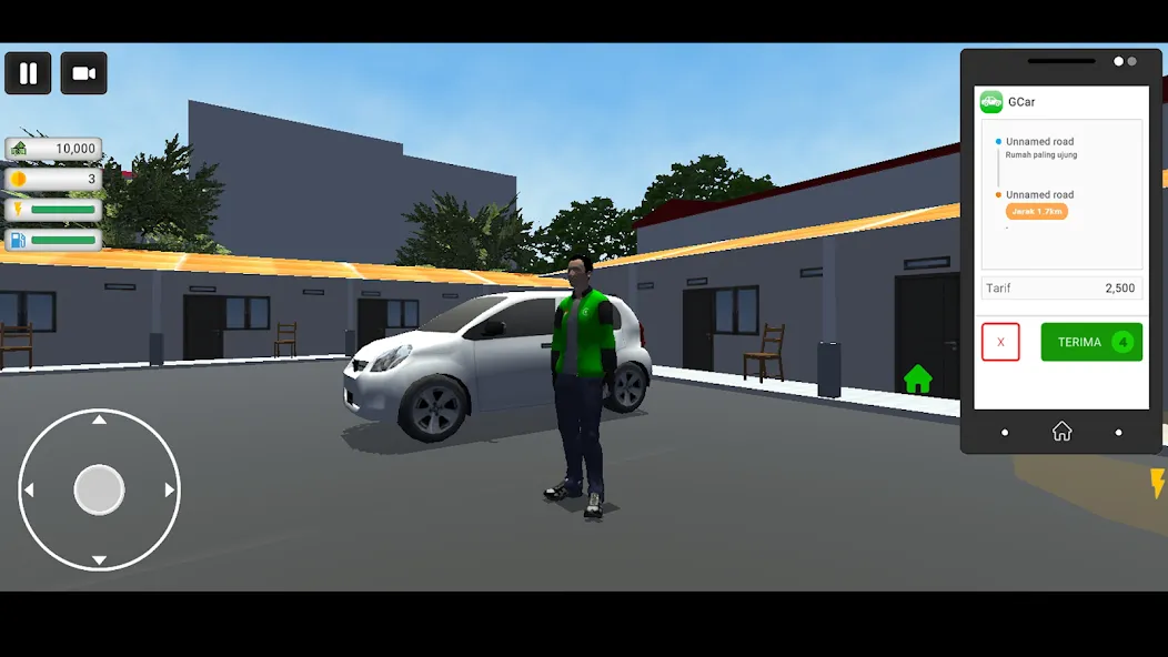 Taxi Online Simulator ID (Такси онлайн симулятор )  [МОД Бесконечные деньги] Screenshot 4