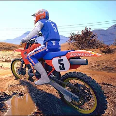 Взлом Enduro Motocross Dirt MX Bikes (Эндуро Мотокросс Грязь МХ Мотоциклы)  [МОД Бесконечные монеты] - стабильная версия apk на Андроид