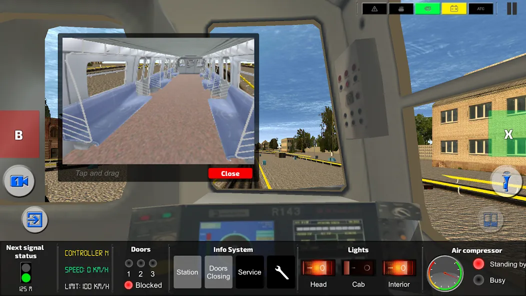 AG Subway Simulator Pro (Симулятор метро )  [МОД Много монет] Screenshot 2