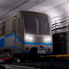 Скачать взломанную AG Subway Simulator Pro (Симулятор метро )  [МОД Много монет] - стабильная версия apk на Андроид