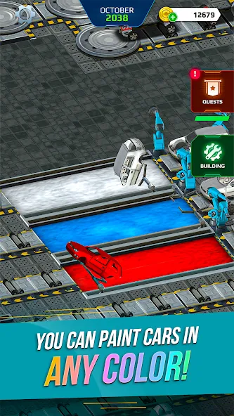 Car Factory Simulator  [МОД Unlimited Money] Screenshot 2