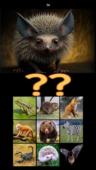 Hybrid Animals Crazy Lab Quiz (Хибридные животные Сумасшедшая лаборатория Викторина)  [МОД Menu] Screenshot 2