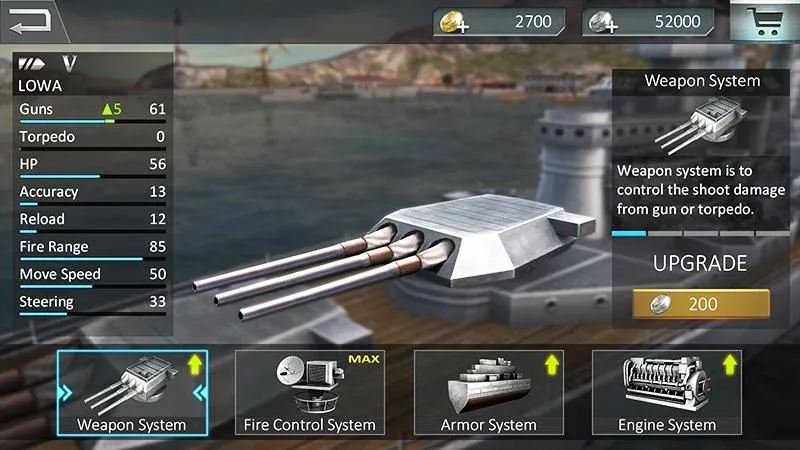 Warship Attack 3D  [МОД Меню] Screenshot 3