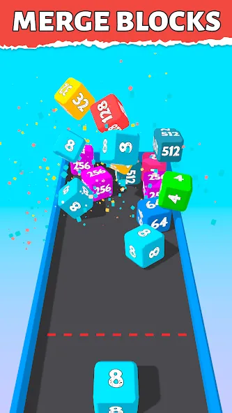 Bounce Merge 2048 Join Numbers  [МОД Menu] Screenshot 2